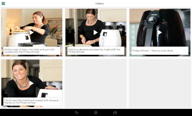 Airfryer android App screenshot 1