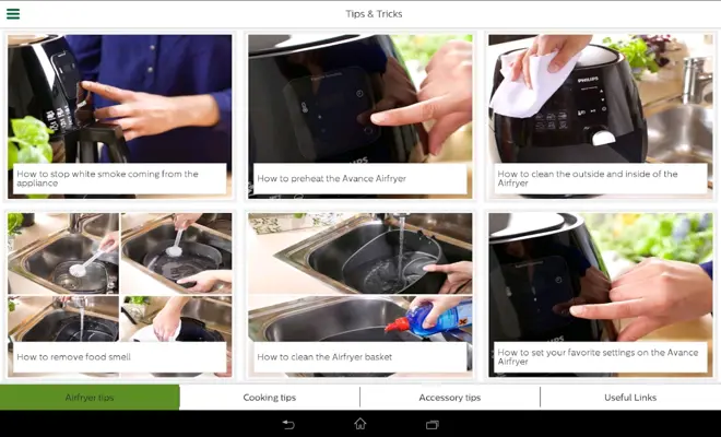 Airfryer android App screenshot 2